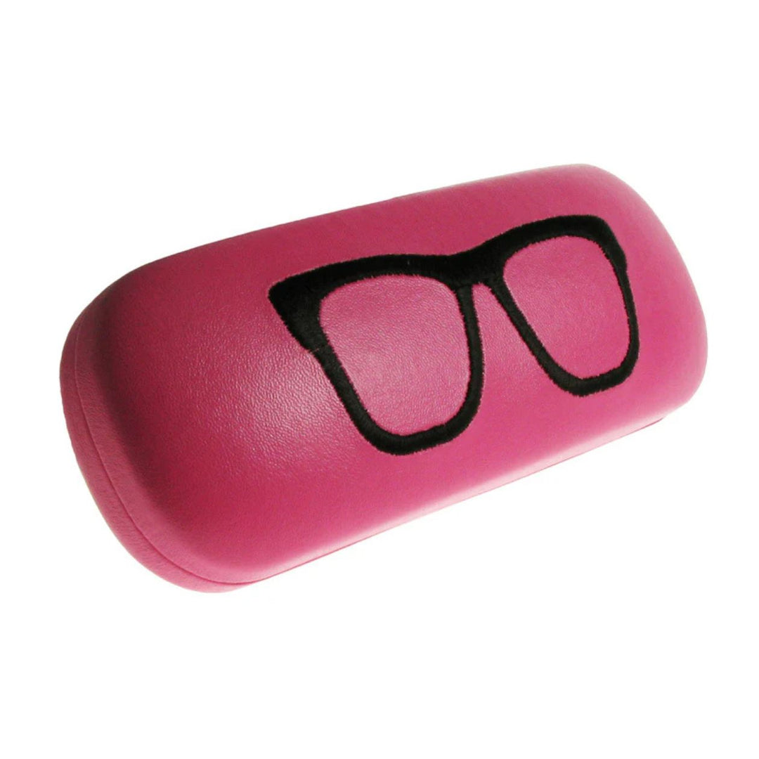 Stitched Pink Glasses Case - Sugarplum Boutique