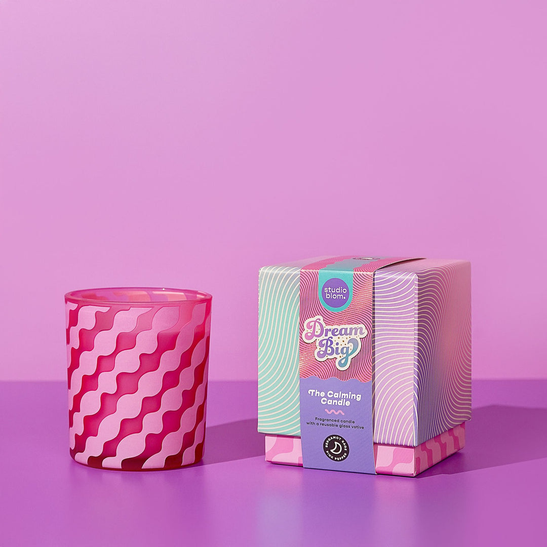 Studio Blom - Dream Big Candle Bergamot Sage Pink Pepper - Sugarplum Boutique