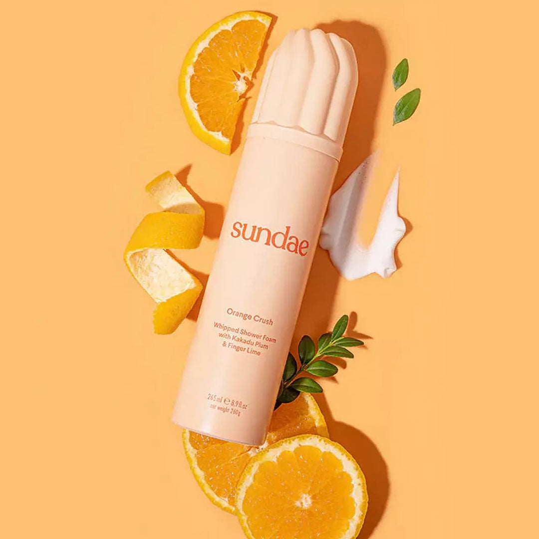 Sundae Whipped Shower Foam Orange Crush -Sugarplum Boutique