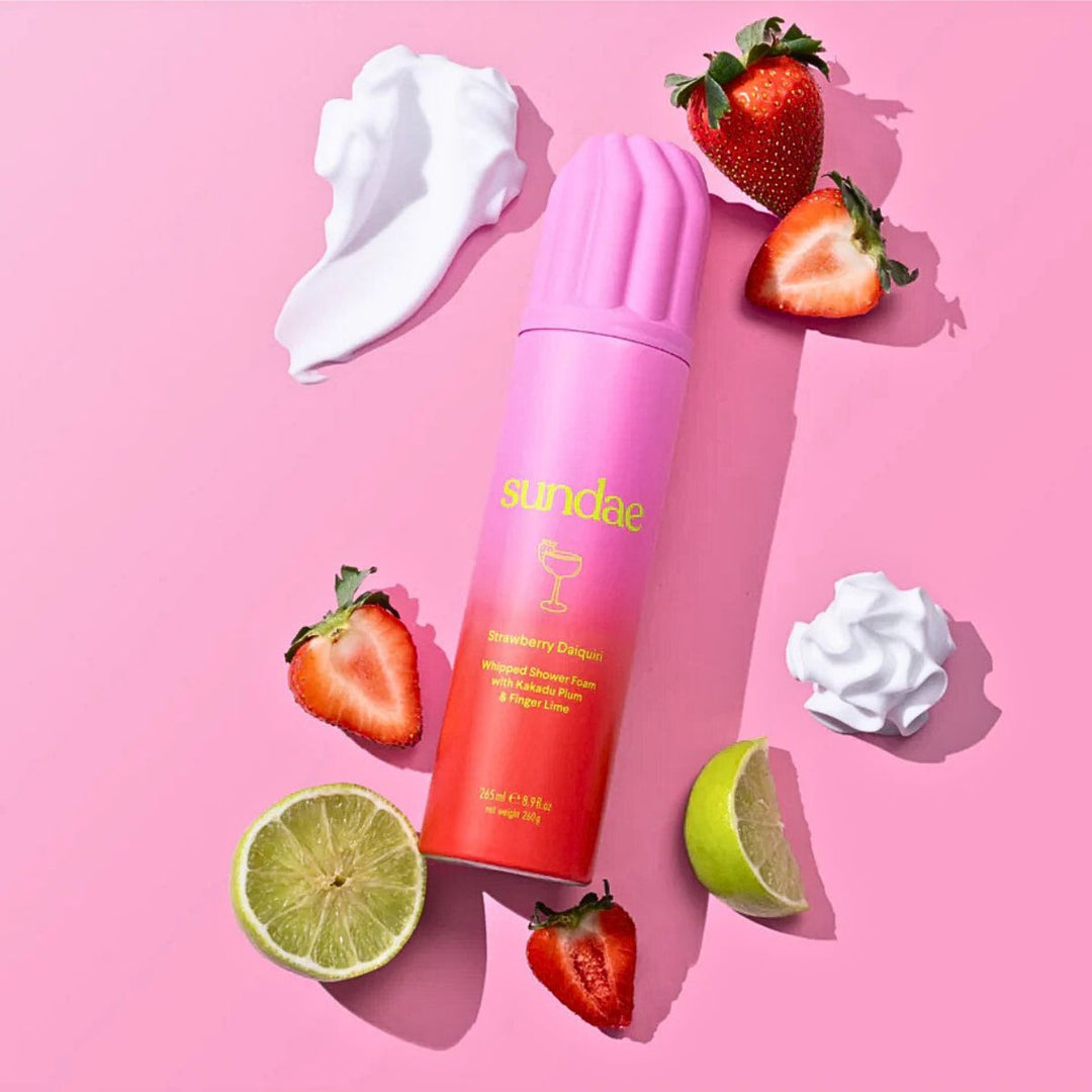 Sundae Whipped Shower Foam Strawberry Daiquiri - Sugarplum Boutique