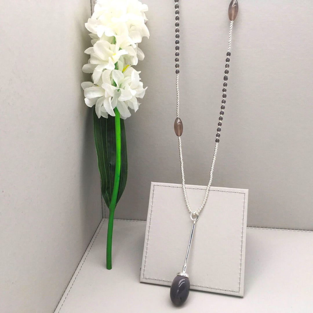 Tara Long Necklace - Sugarplum Boutique