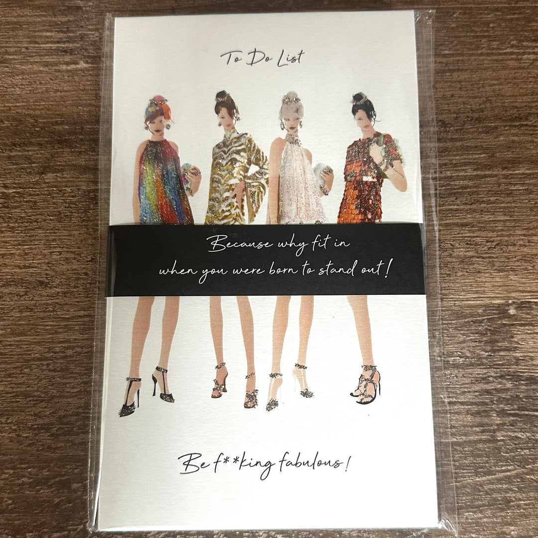 To Do List Sparkle Notepad - Sugarplum Boutique