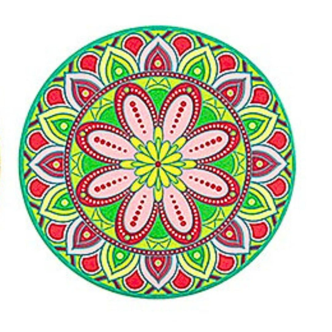Tuscany New Green Ceramic Coaster - Sugarplum Boutique