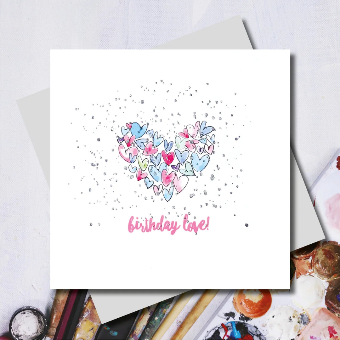 Birthday Love Greeting Card - Sugarplum Boutique