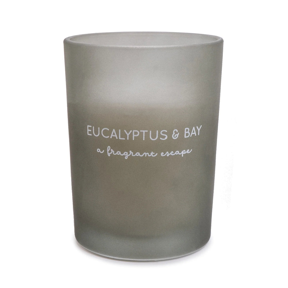 Eucalyptus & Bay Glass Candle - Sugarplum Boutique