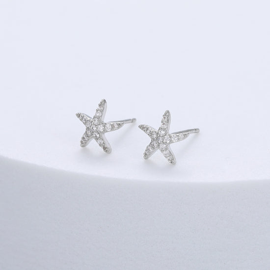 Starfish Stud Earring - Sugarplum Boutique