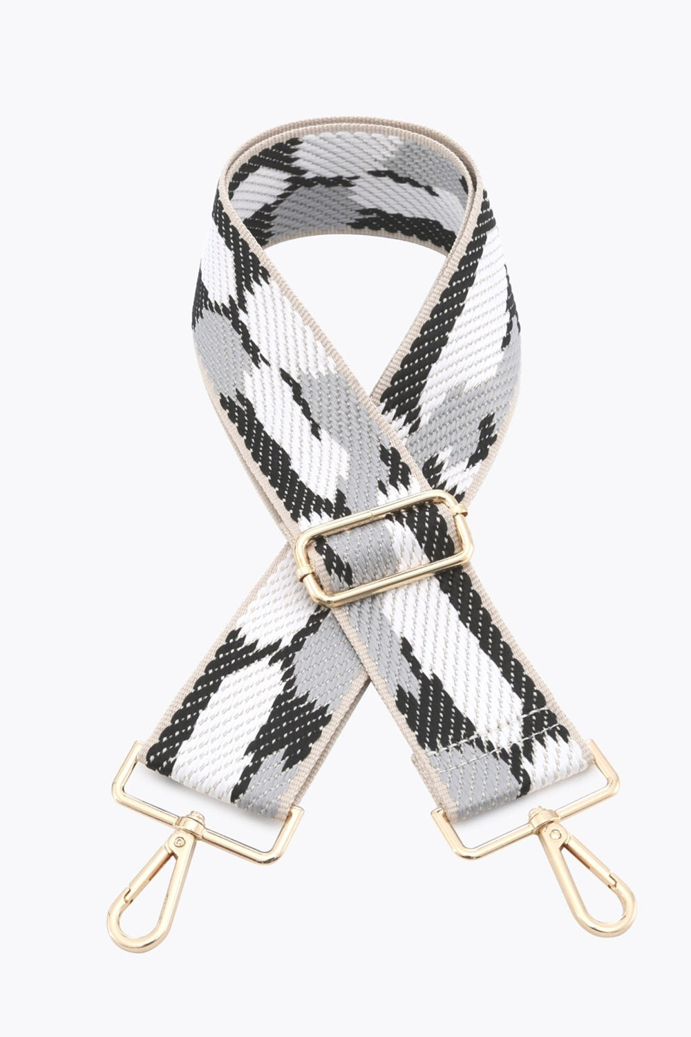 Camo Interchangeable Bag Strap Black - Sugarplum Boutique