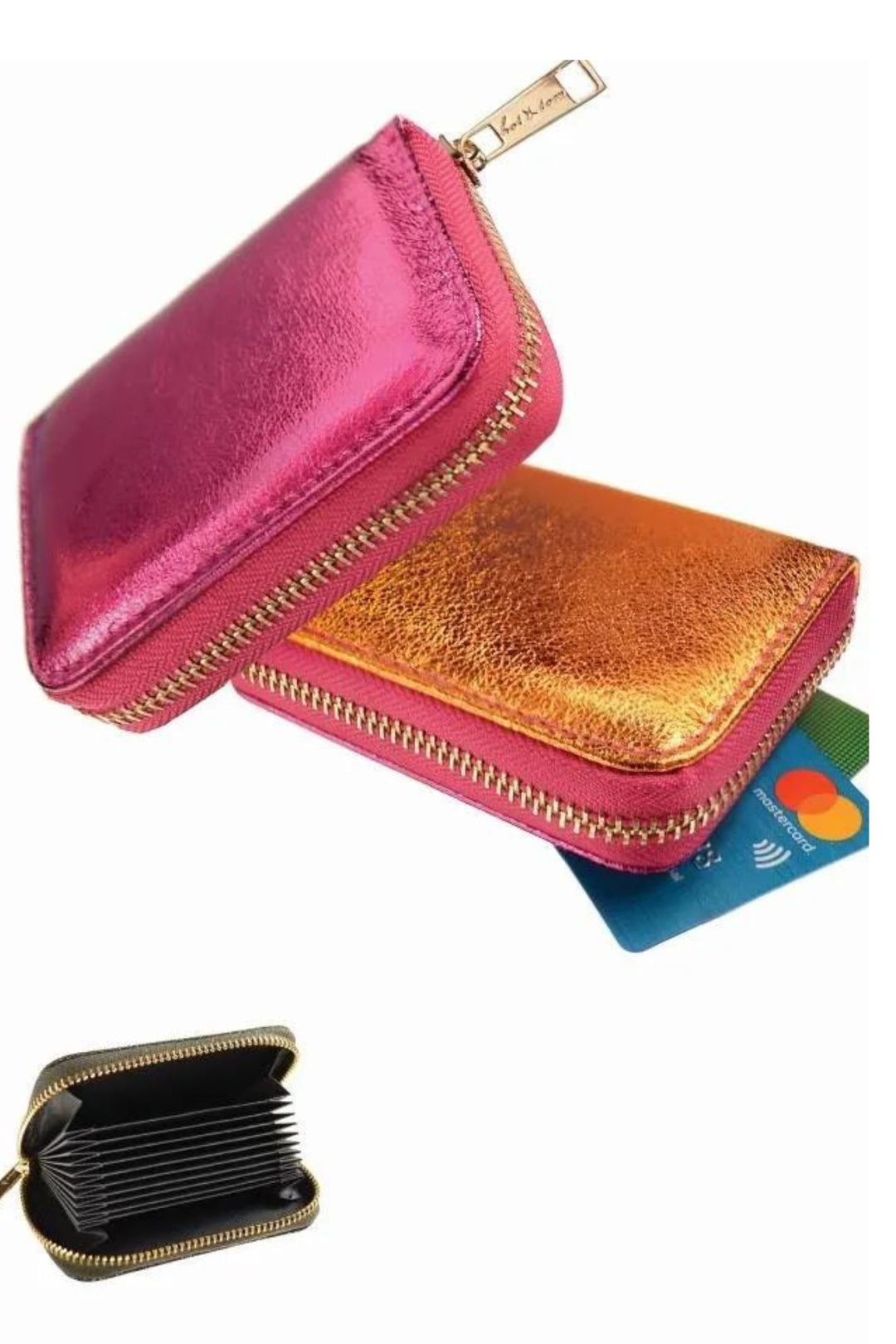 Credit Card Organiser Pink - Sugarplum Boutique