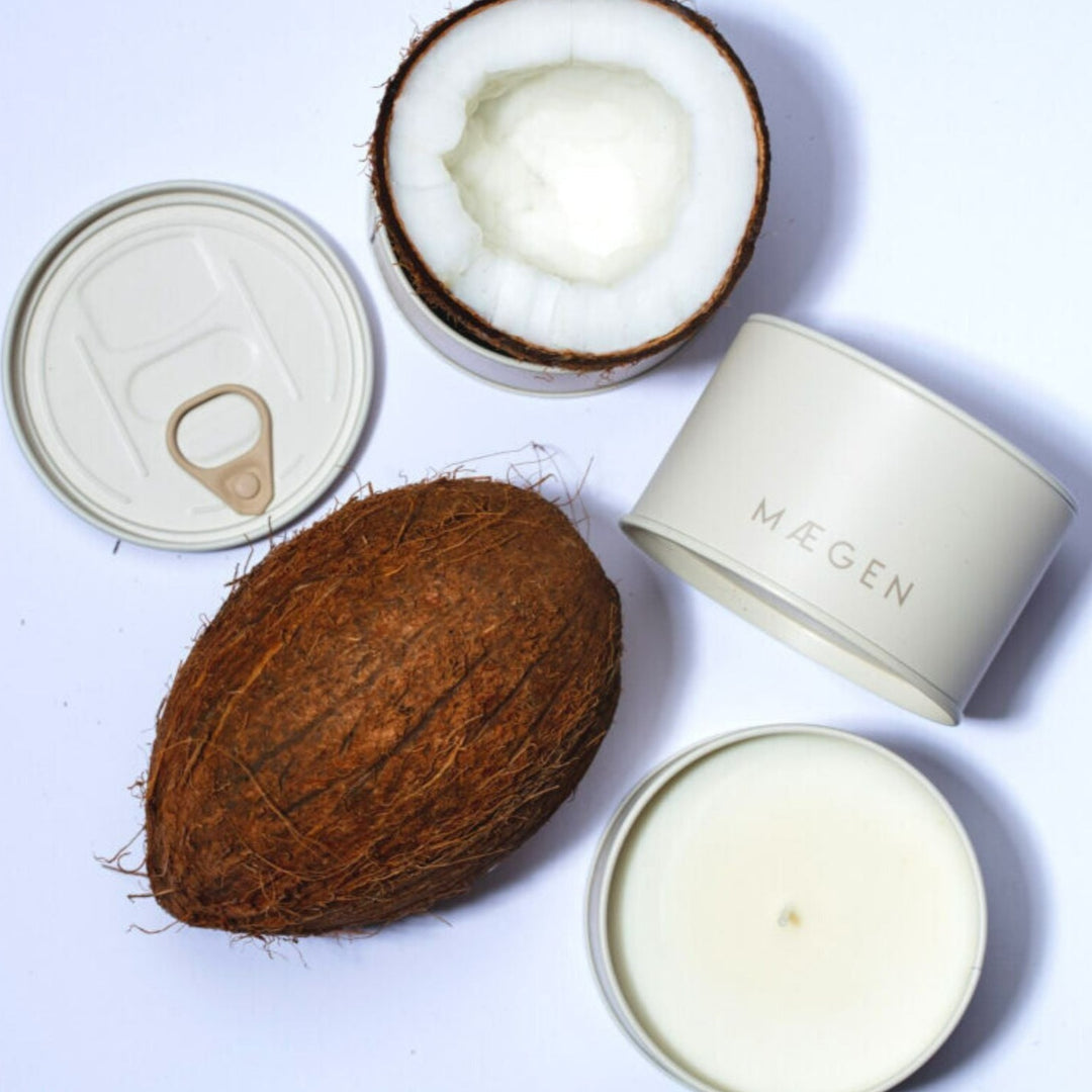 Maegen Fresh Candles Coconut Cream - Sugarplum Boutique