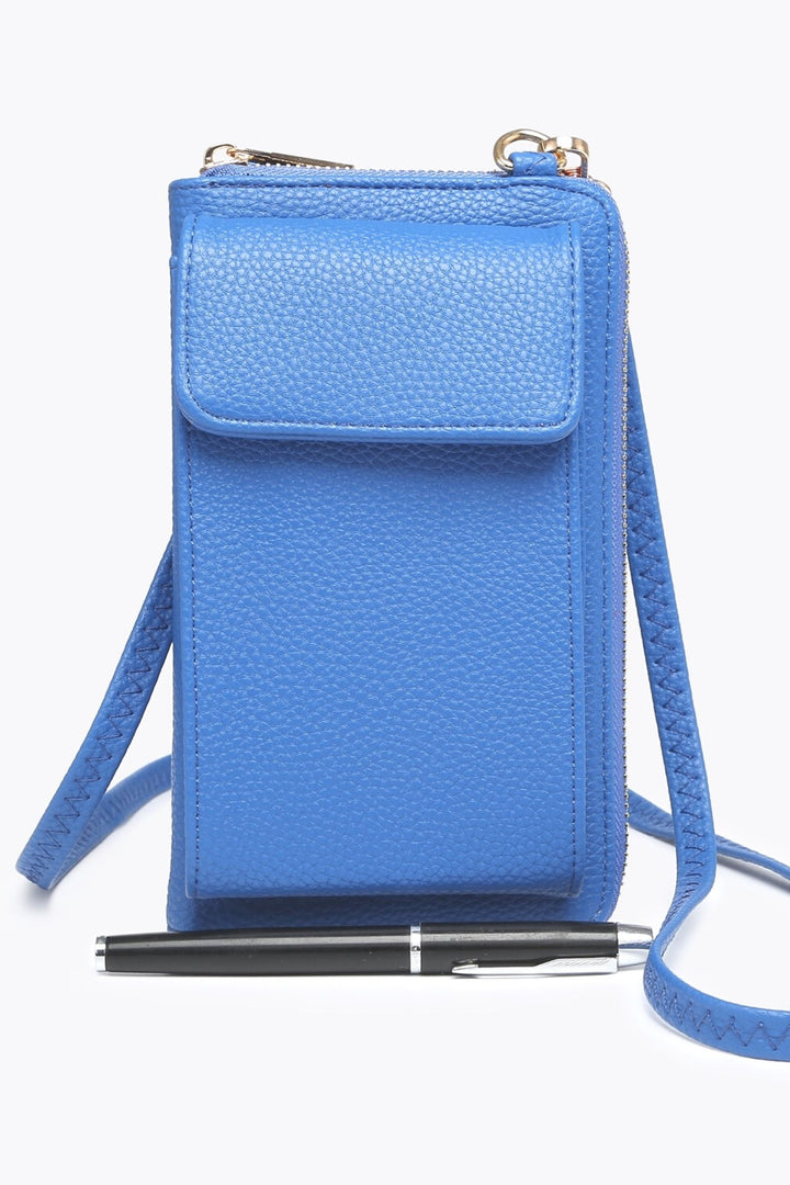 Phone Cross Body Bag Royal Blue - Sugarplum Boutique
