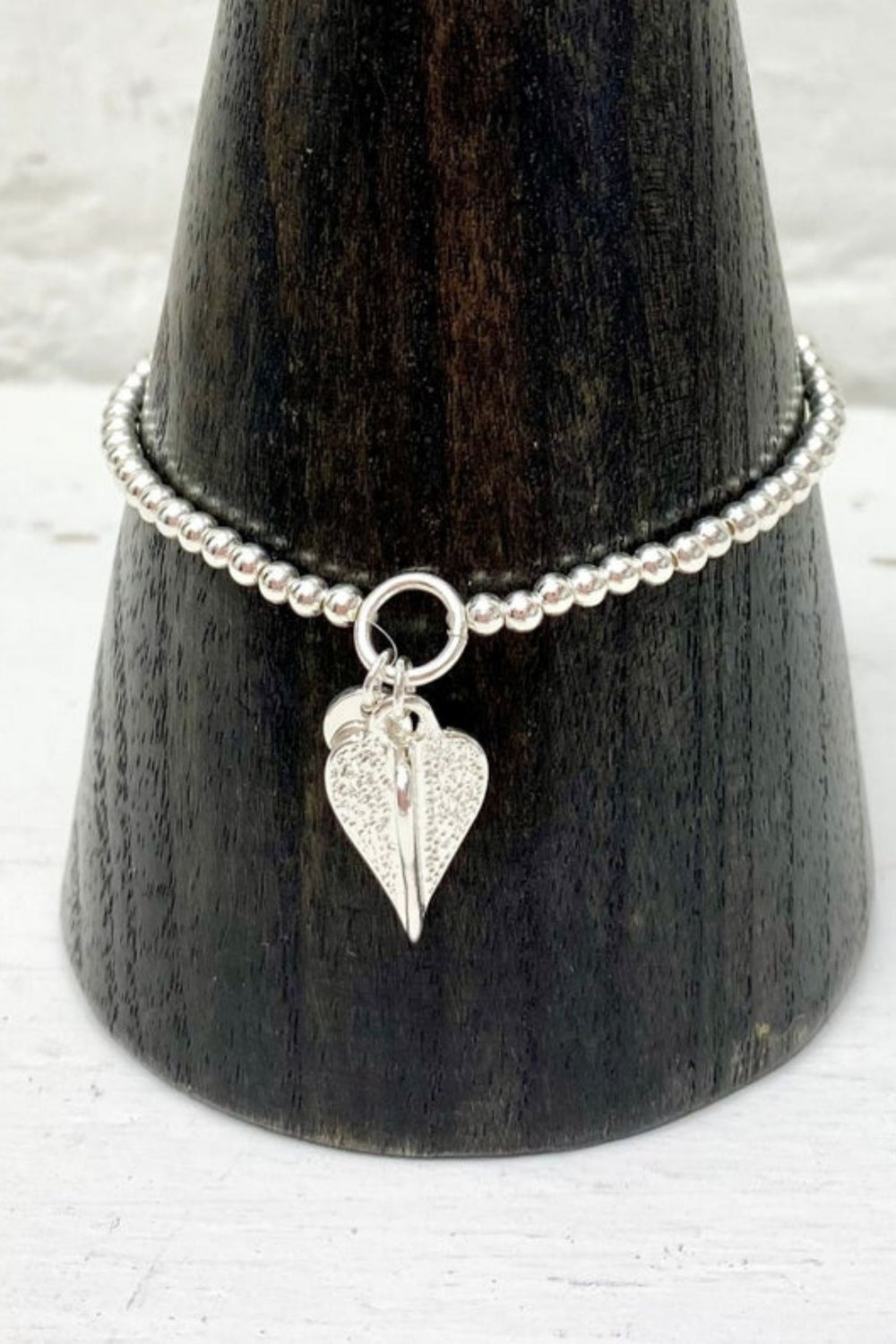 Sian Heart Bracelet Silver - Sugarplum Boutique